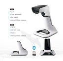Barcode/QRcode Scanner Bluetooth/USB Portable Handheld 1D 2D with charging stand