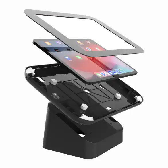 Stand iPad for 10.2~11 inch adjustable wall mounted holder with lock 