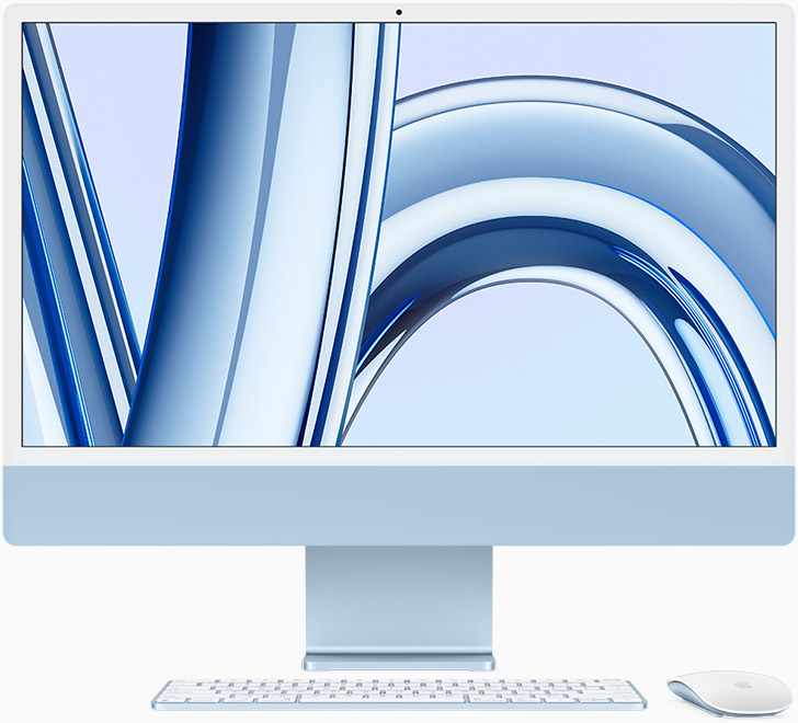 Apple iMac 24" All-In-One M3 chip 8GB RAM 256GB SSD 2023(Used 7 day warranty)