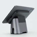 YD-PSG1 iPad Stand 360º Rotatable Landscape Type C, USB 2 and LAN Port